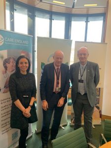 Devia Gurjar, Damian Green MP and Professor Martin Green