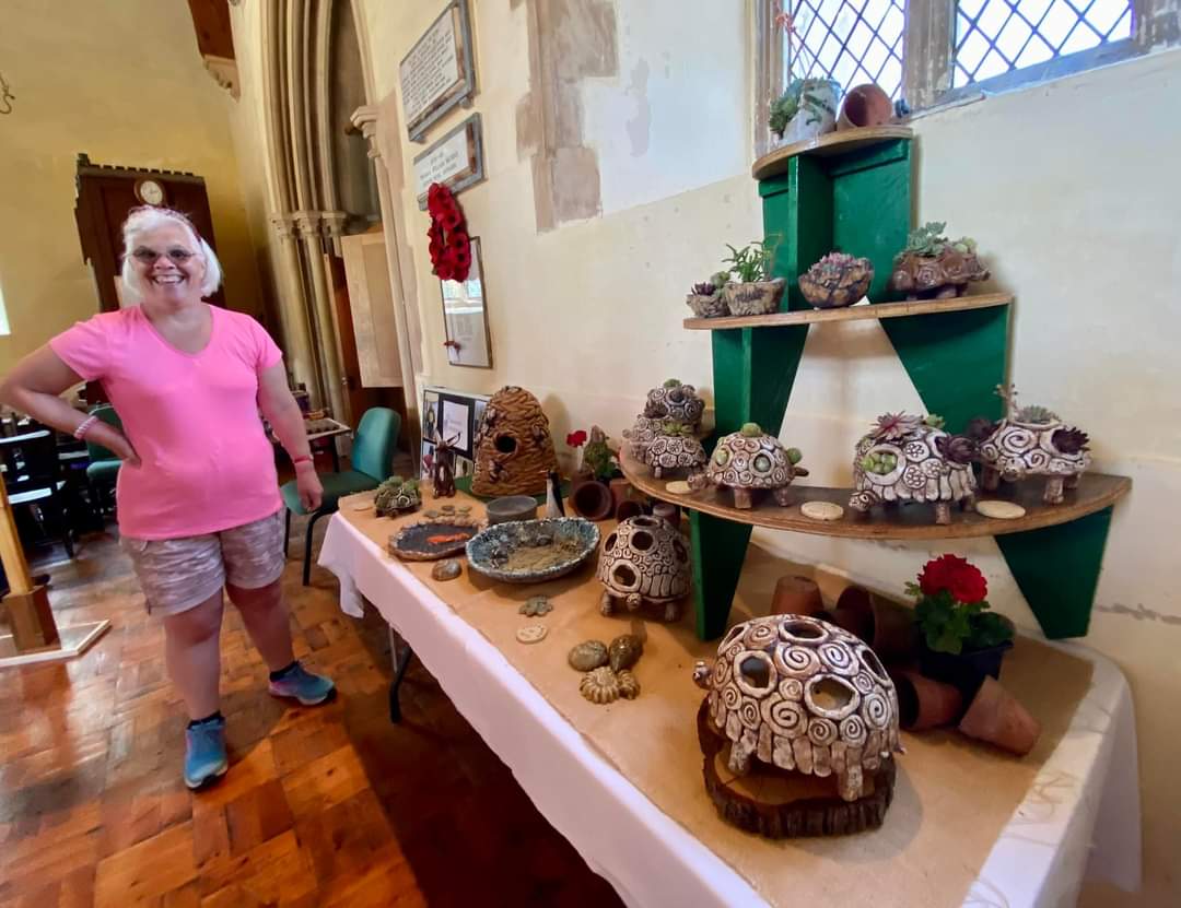 Hft News Learning disabled adults put on a pottery exhibition