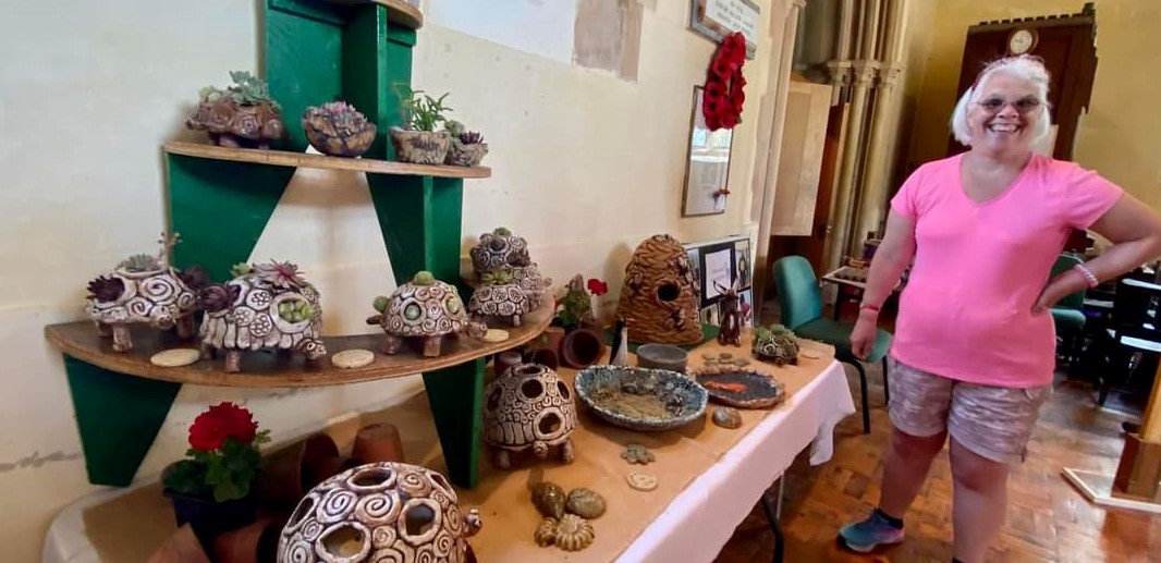 Hft News Learning disabled adults put on a pottery exhibition