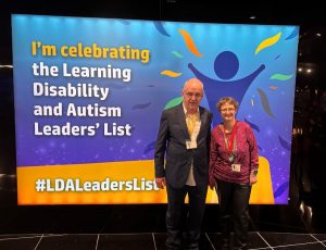 Richard and Rachael at the Leaders List Awards