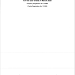 Front page of HFT annual report 2025